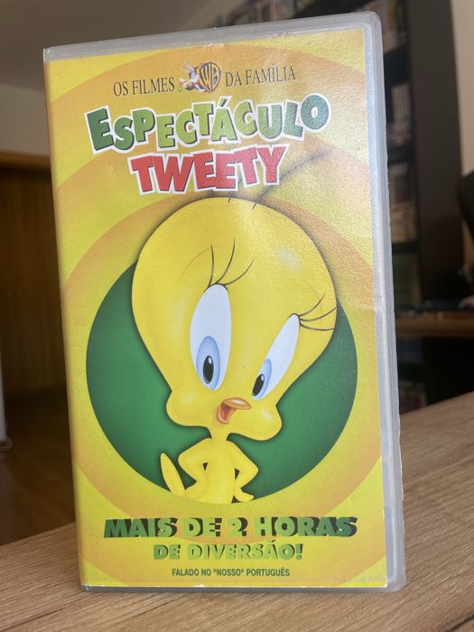 Vhs dupla espetaculo Tweety