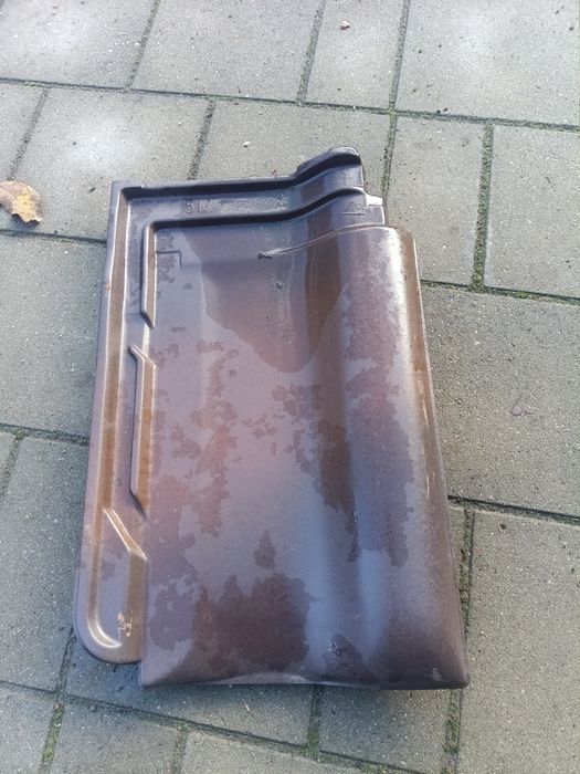 Dachówka Roben Fleming jesienny liść kasztan brąz rustykalna