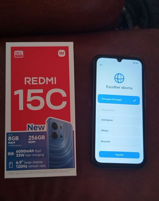 Vendo redmi 15 c  azul