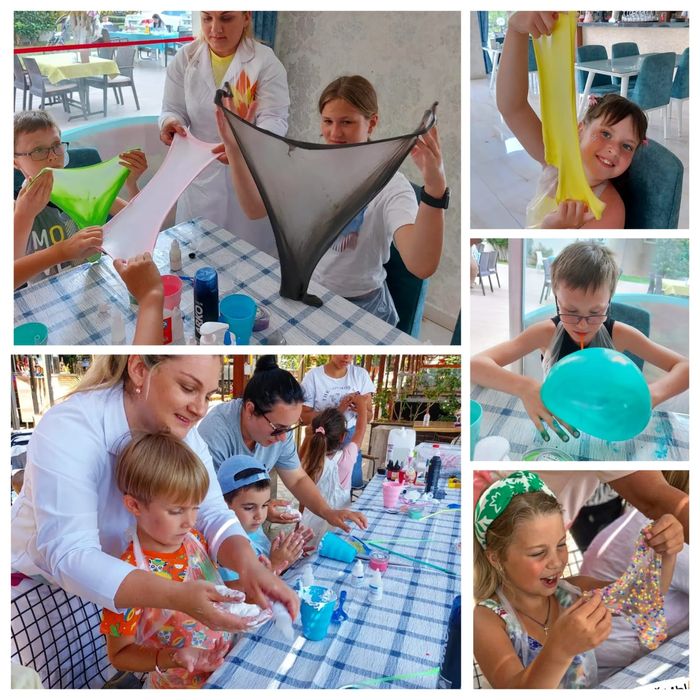 Майстер клас слайми. Слайм паті, слайм вечірка. Мастер класс слаймы 6+