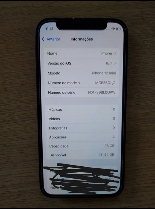 iPhone 12 mini 128gb como novo