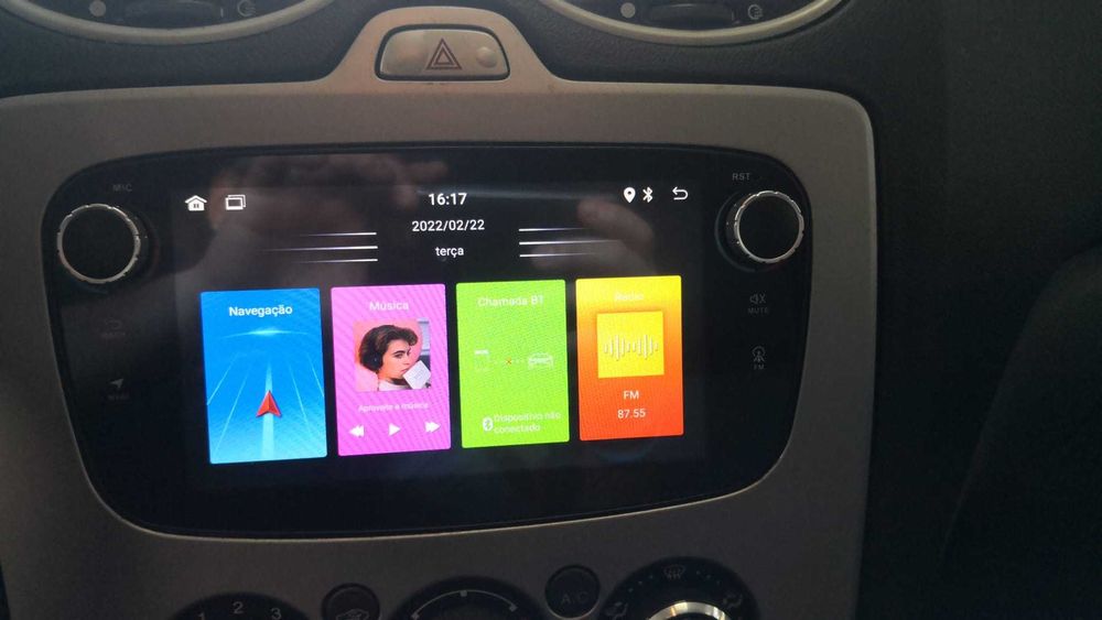 NOVOS: Auto Rádio GPS FORD (7") • ANDROID 15 • BT • USB • WIFI Focus Mondeo | CARPLAY • ANDROID AUTO