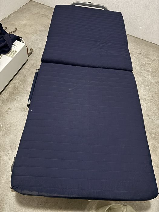 Cama dobravel de solteiro com colchao decespuma cagoform