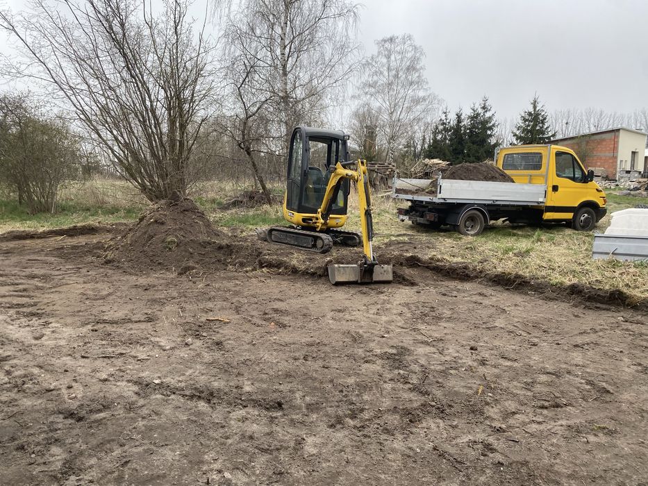 Uslugi Minikoparką + Wywrotka 3,5t
