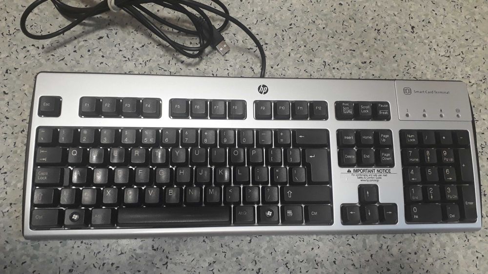 Klawiatura HP KUS0133 z portem Smart Card oryginał