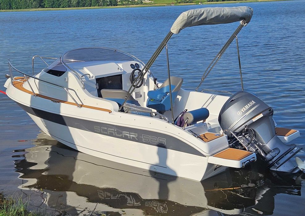 Łódź kabinowa, motorowa, wędkarska SCALAR 525