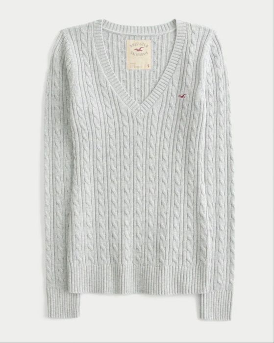 Светр пуловер  в різних кольорах hollister