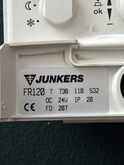 Termostat regulator Bosch Junkers FR120 24V