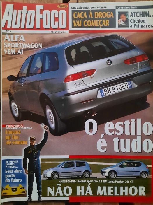 Lote revistas antigas "AutoFoco"