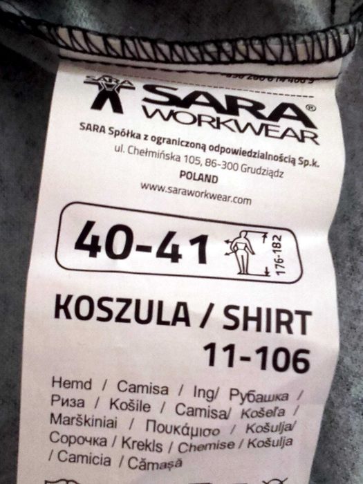 koszula flanelowa zielona krata XL
