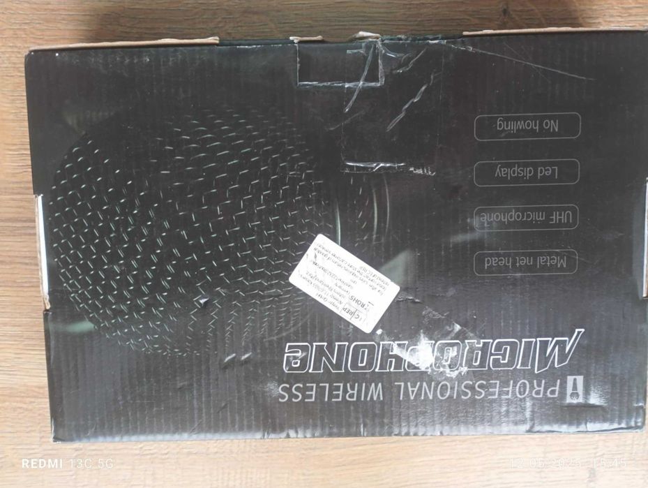 Zestaw Mikrofonów Bezprzewodowych Na Głowę VHF