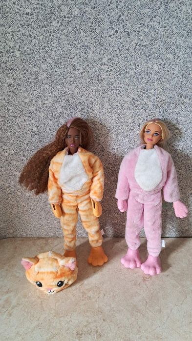 Кукла Барби Barbie Cutie Reveal Милашка-проявляшка Кролик и Кот