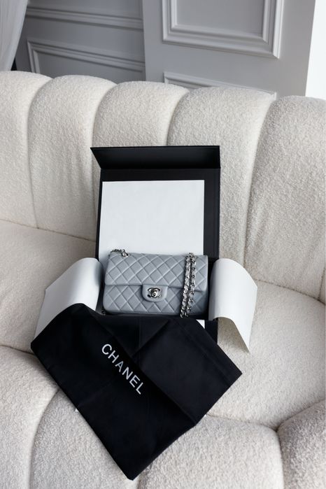 Сумка Chanel Classic 23 сіра
