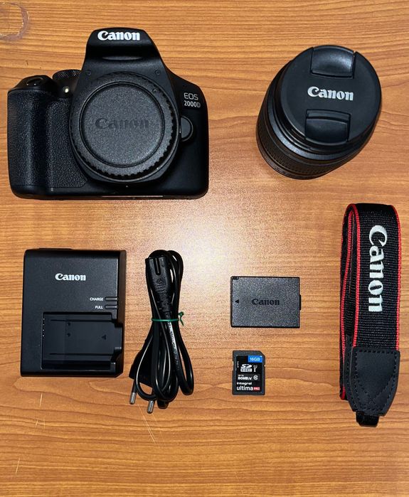 Kit Fotográfico CANON EOS 2000D