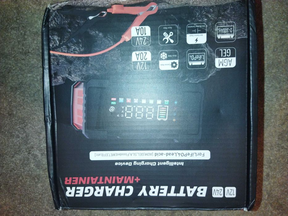 Умное smart зарядное устройство EAFC 12V-20A, 24V10A