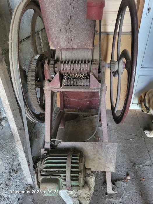 Січкарня на моторі