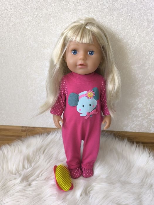 Лялька шарнірна baby born zapf creation 43 см