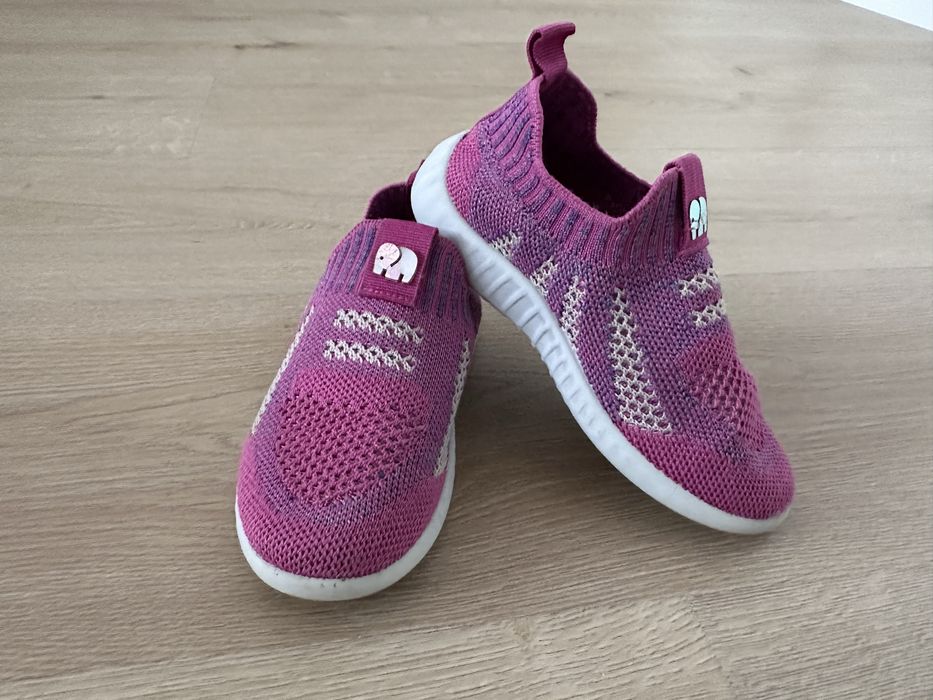 Kapcie dla dziewczynki 26 Elefanten różowe