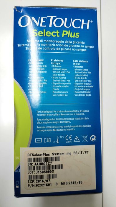 MÁQUINA MEDIDOR DIABETES GLICOSE - DESOCUPAR