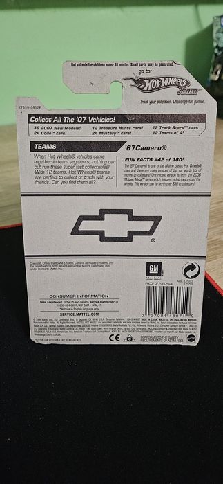 Camaro Hot wheels