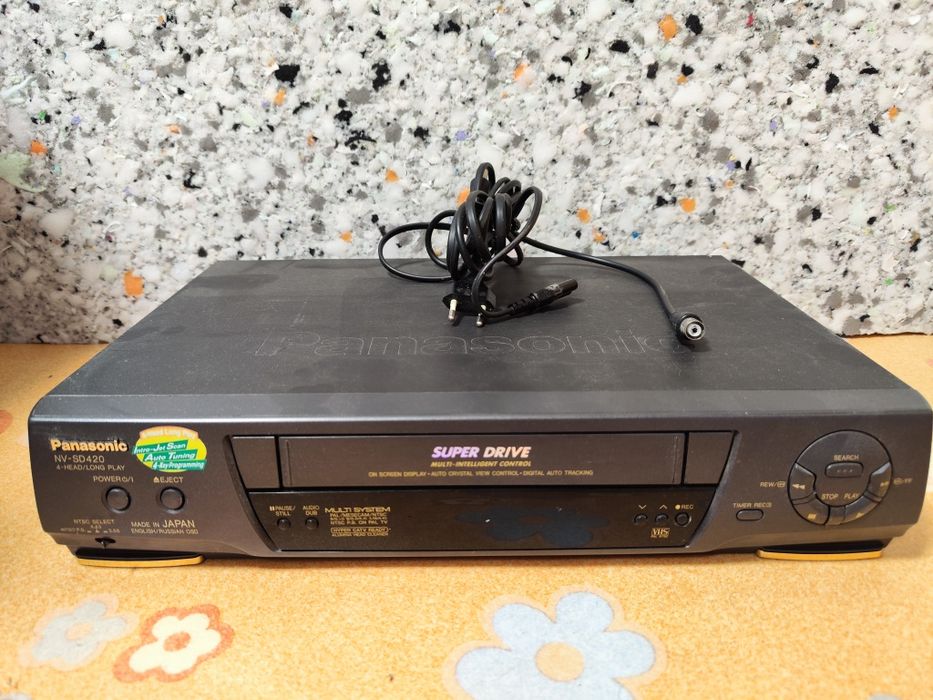Відеомагнітофон Panasonic NV-SD420 (Super Drive, 4-Head, Японія)