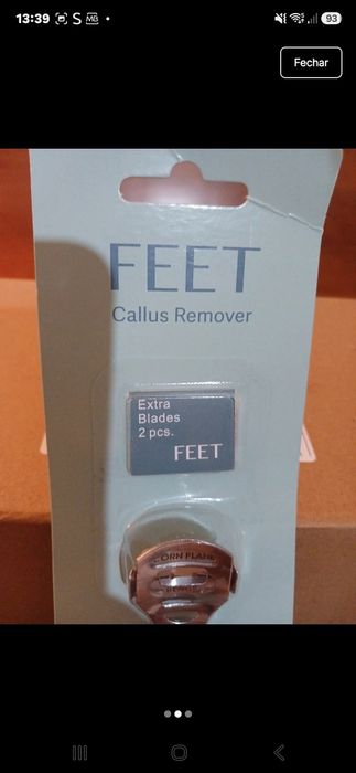 Removedor de calos, Feet, novo