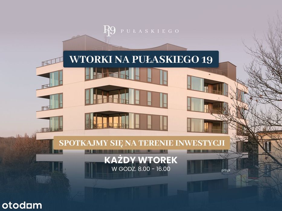Komfortowe 2 pok w premium inwestycji Pułaskiego 19