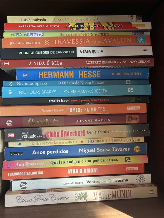 Livros variados 3 € cada