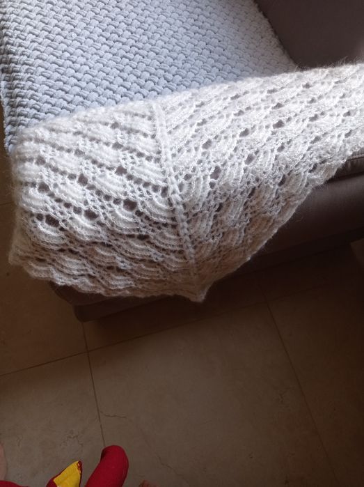 Бактус з мохеру. Хустка