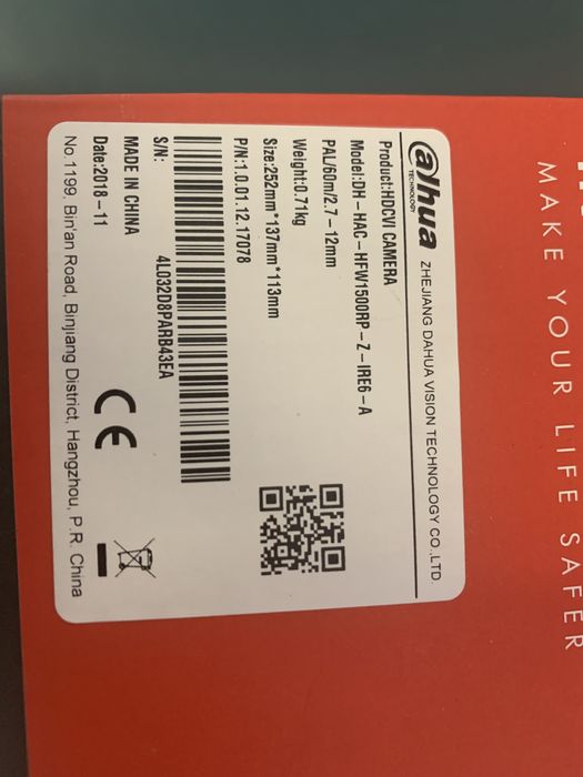 Dahua HD camara de exterior Dahua