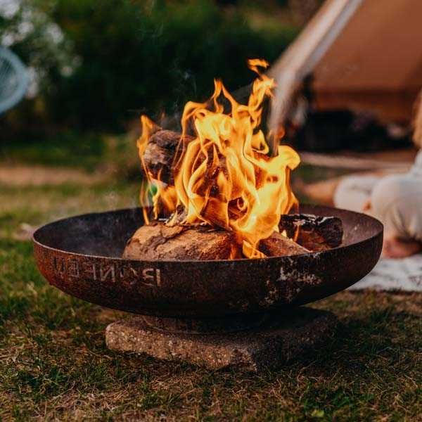 Lareira/Braseiro exterior BonBowl em Corten