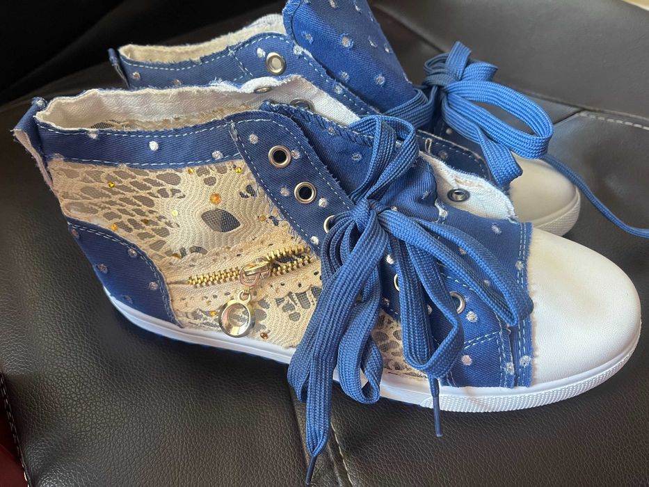 Trampki młodzieżowe, damskie, nowe H.X.M.