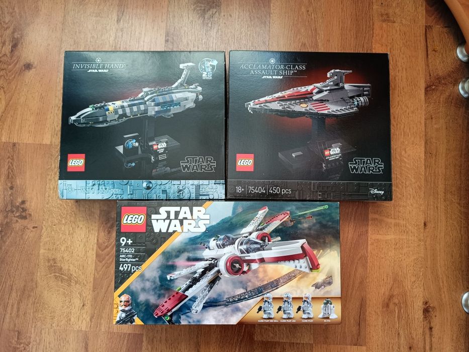Lego Star Wars 75377, 75404, 75402