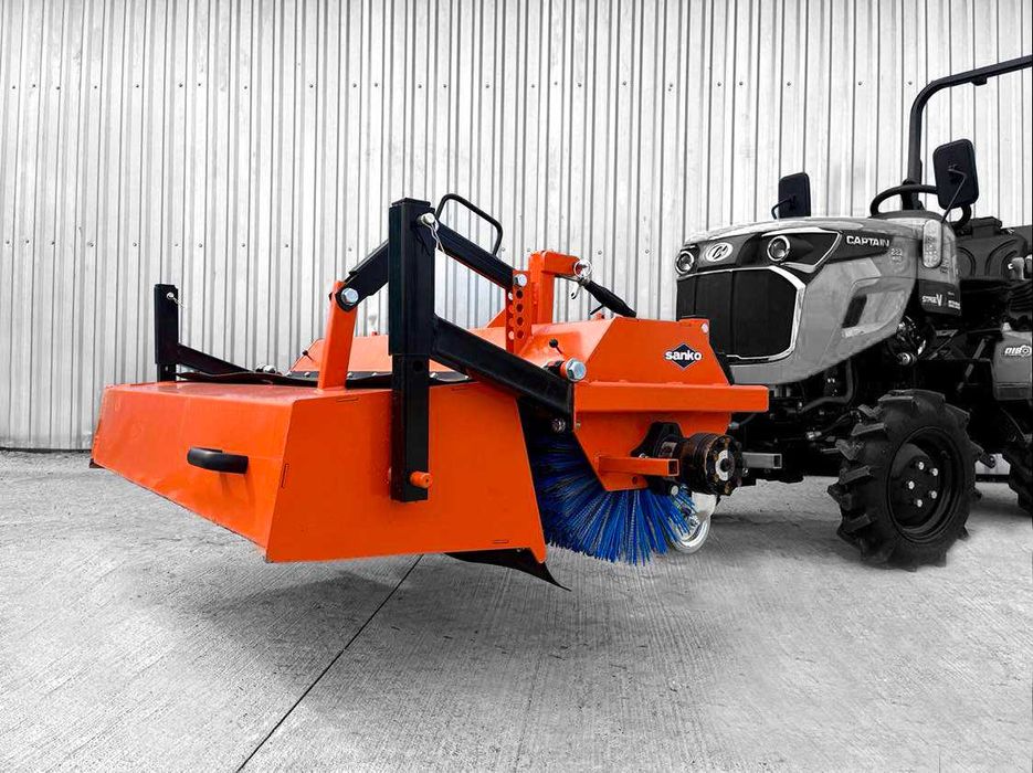 Zamiatarka Hydrauliczna WOM TUZ  Odśnieżarka NOWA 120 cm dostawa 48H RATY, zbiornik na nieczystości , opcja : szczotka boczna , raty nie metal-technik