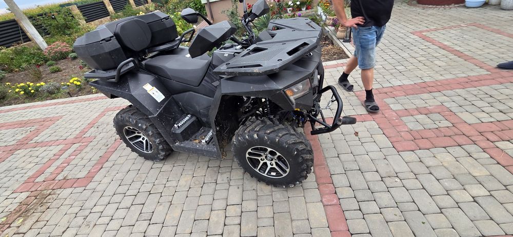 Квадроцикп Apolo CYBERROAMER CRЗOO PRО Чорний