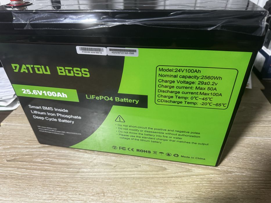 Аккумулятор 24v 100ah