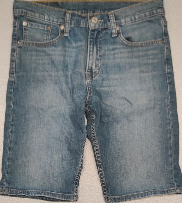 Wr) LEVI'S  508 Oryginalne krótkie spodnie jeansowe Roz.28