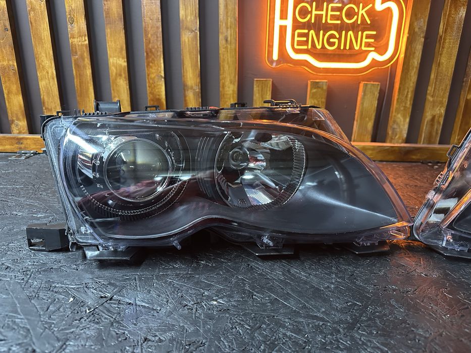 Фари БМВ Е46. Рест. Bi-led