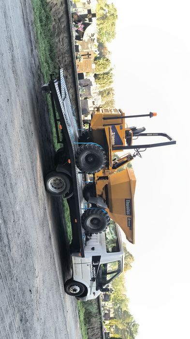 Autolaweta   Transport maszyn  Pomoc drogowa Przyczepa leśna