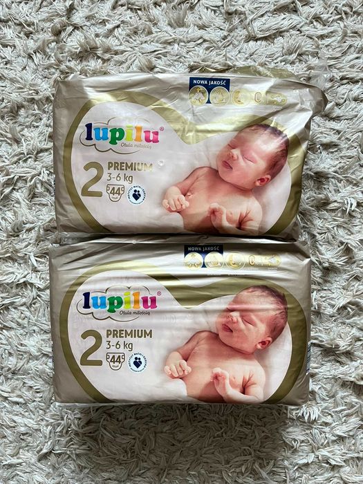 Pieluszki Lupilu rozmiar 2 - 1,5 opakowania