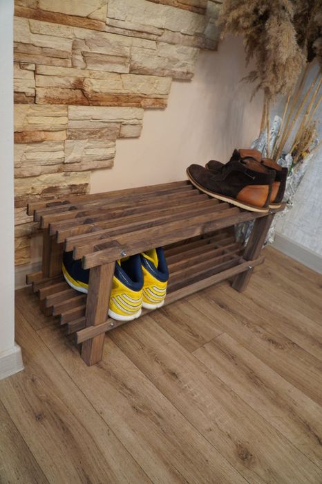 Полка для обуви складная обувная полка обувница банкетка этажерка