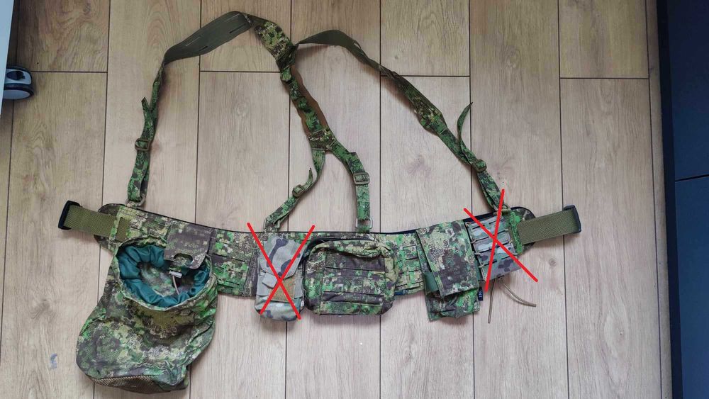 Pas taktyczny Templars Gear PT2 rozm.M + dodatki, GREENZONE