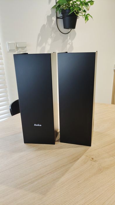 Maskownica okapu metalowa maskownica 2x 2 sztuki nowa czarna Amica