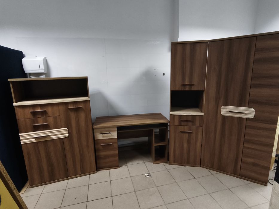 Zestaw mebli DOWÓZ GRATIS transport komplet szafa biurko regał komoda