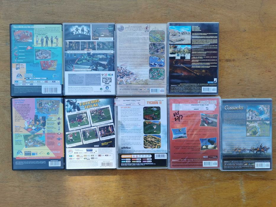 Conjunto de jogos para Computador