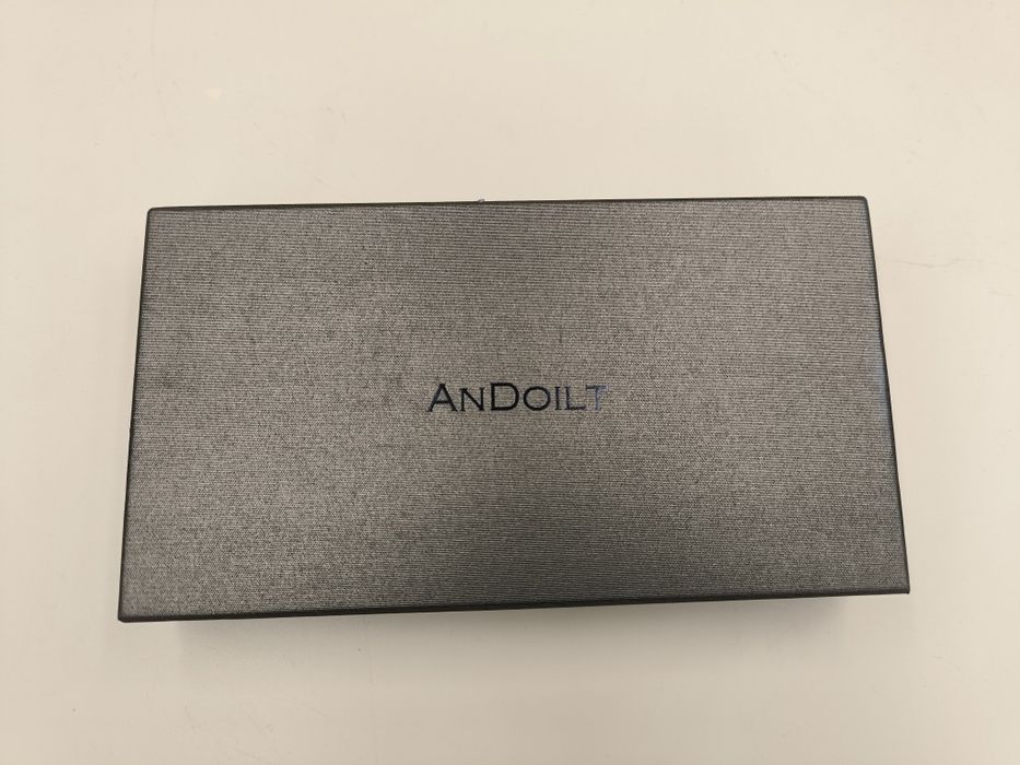 Portfel skórzany Andoilt blokowanie Rfid prezent