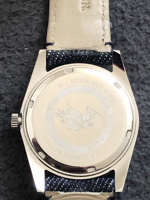 Zegarek damski U.S. Polo Assn. | Exclusive Edition | Jeansowy pasek