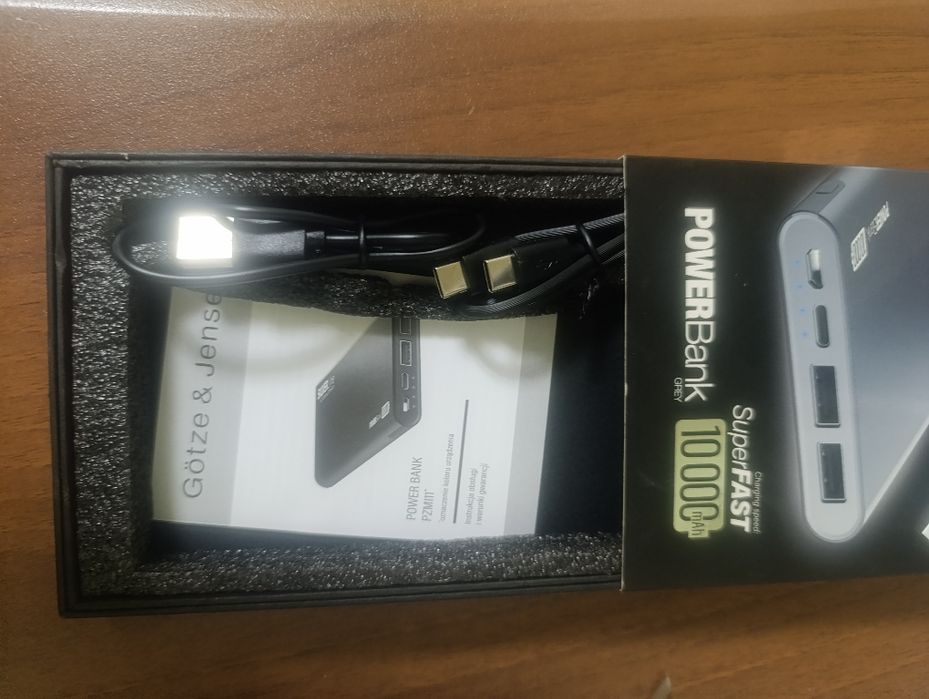 Powerbank Götze & Jensen SILVERLine 10000 mAh (Grey)