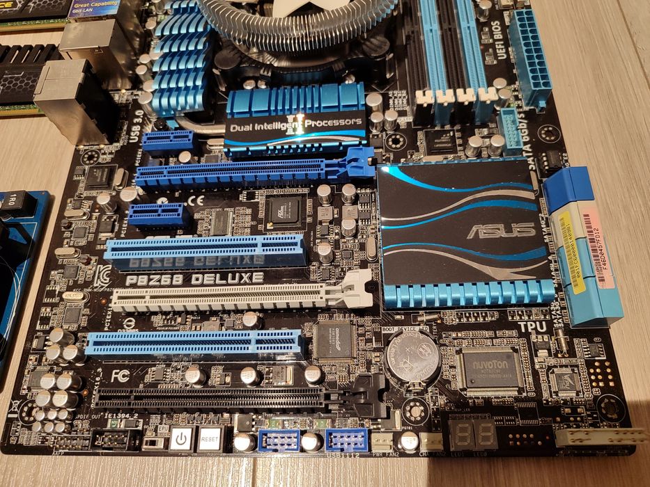 Zestaw płyta procesor ram karta graficzna