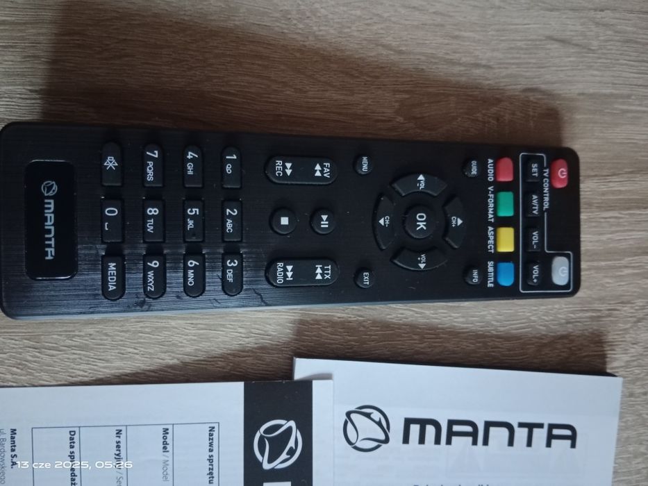 Dekoder DVB-T firmy Manta